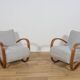 Model H-269 Lounge Chairs by Jindřich Halabala for UP Závody, 1950s, Czecho
