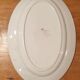 Plat ovale damiers rouges et verts Saint-Amand 31x22