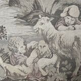 Old tapestry with country decor