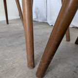 Ensemble de 4 chaises de salle à manger Windsor vintage : en bois des années 50 / STOL Kamnik