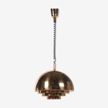 Suspension en laiton vintage par Vereinigte Werkstatten Collection, 1960