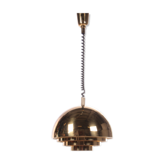 Suspension en laiton vintage par Vereinigte Werkstatten Collection, 1960