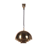 Vintage brass hanging lamp by Vereinigte Werkstatten Collection, 1960