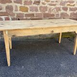 large farmhouse table Alsace 190cm fir 1900