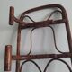 Vintage bamboo coat hanger