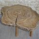 Coffee table, wooden side table, around 1960.