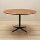 Teak round table, Italian design, 1970s, production: Italy