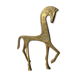 Greek horse in bronze