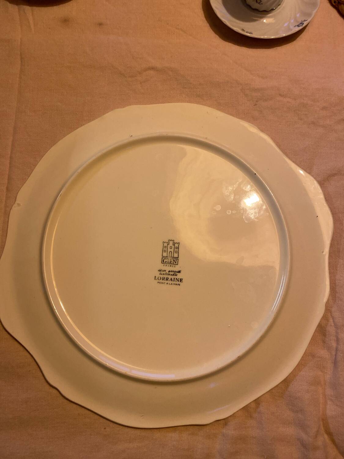 Plate collection Lorraine