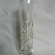 Glass or cut crystal soliflore vase