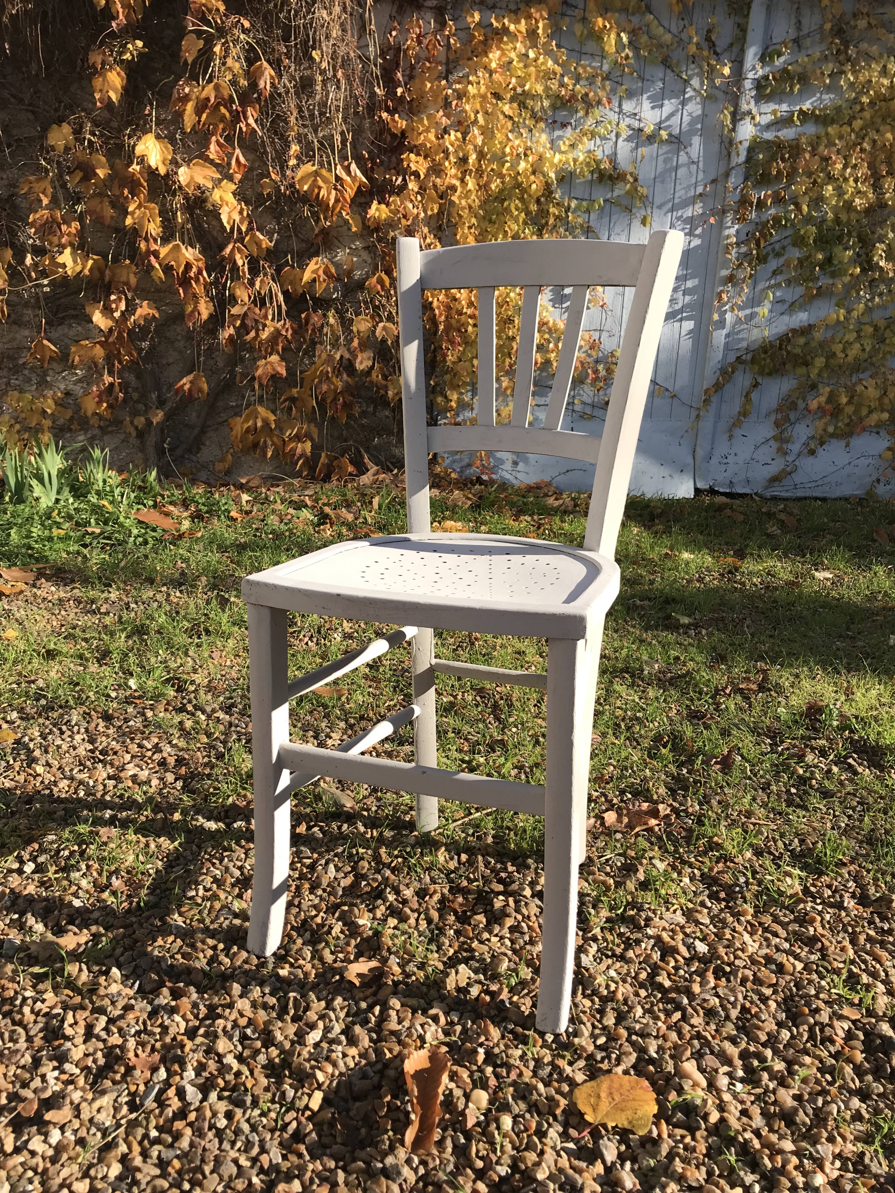 Set of mismatched chairs