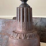 Pair of old vintage steel andirons