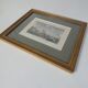 Old engraving of Toulon under glass and Marie Louise
