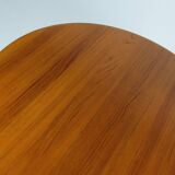 Vintage Teak Esstisch Dining Table Rund Erweiterbar Glostrup Danish Design