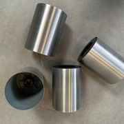 4x lampes de plafond en métal cylindriques vintage RAAK