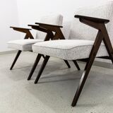 Set Of 3 mid-century Armchairs, Type 300-177 “Bunny”, Poland, 1970’S