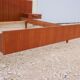 Scandinavian teak bed