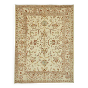 Turkish Handknotted Wool Oushak Rug 268 cm x 355 cm