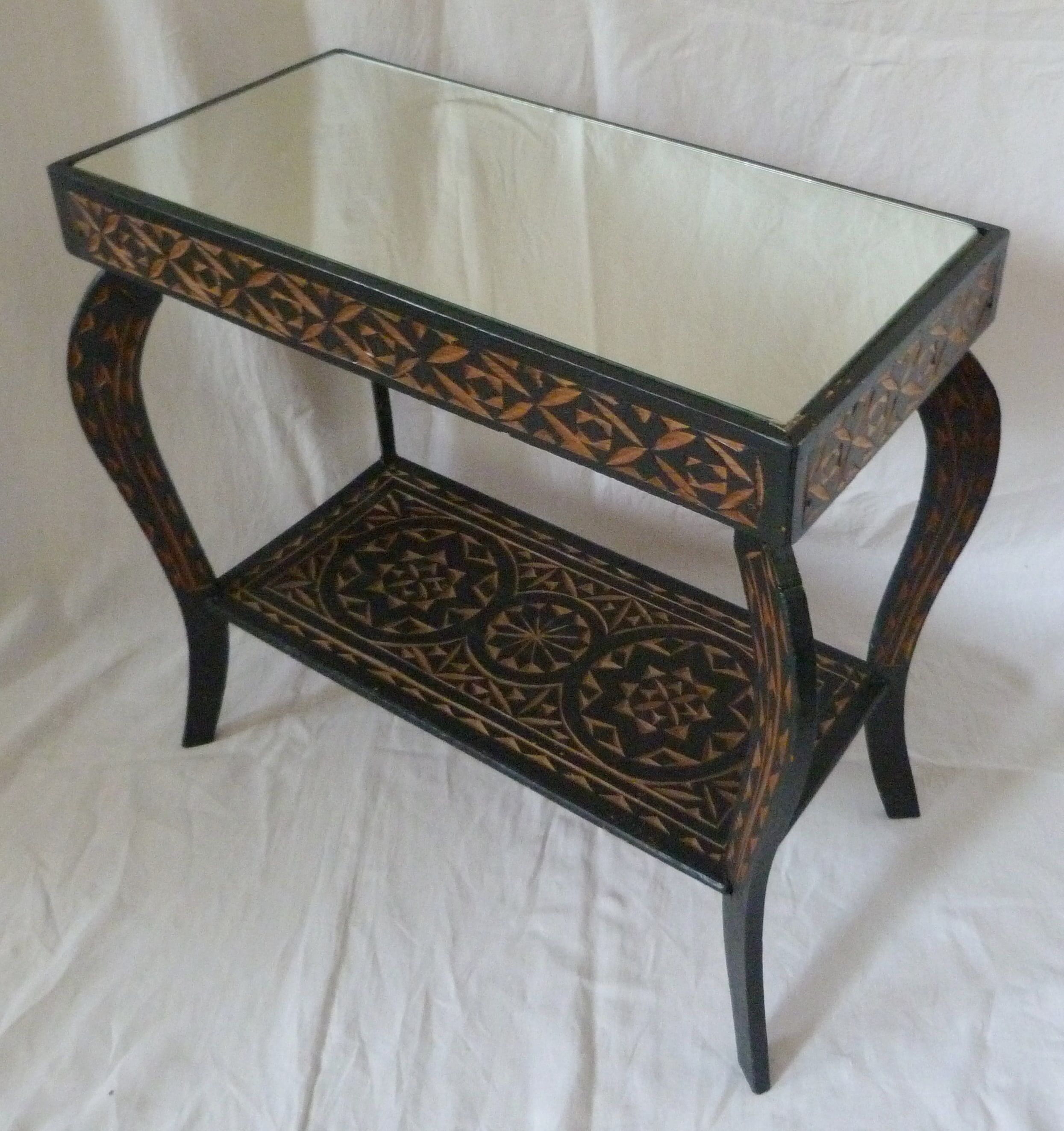 Oriental sofa table/end