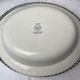 Set of 2 oval dishes in Wedgwood porcelain model "Lugano" old