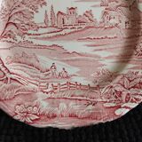 Decorative plate English style rose