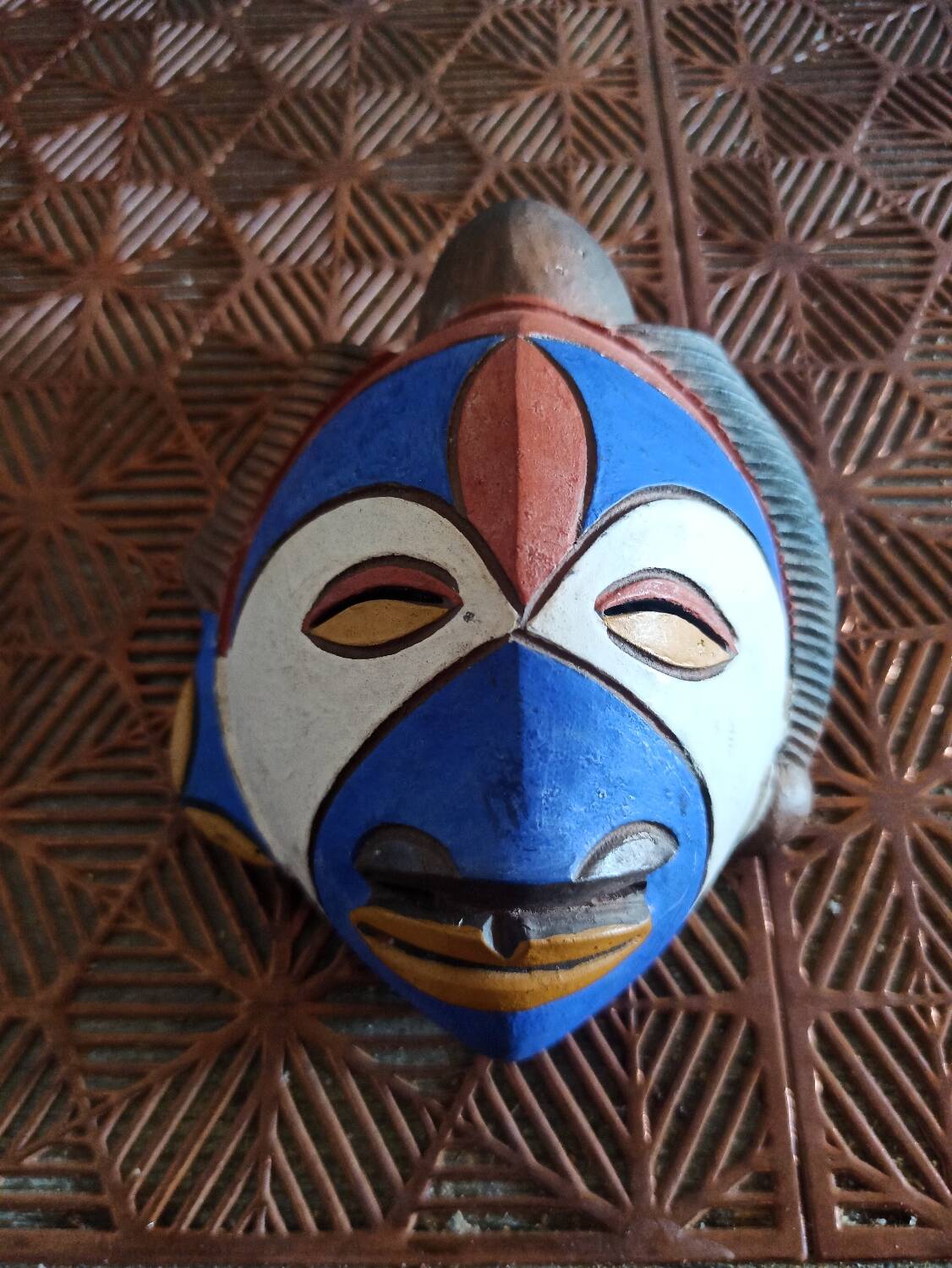 Set of 2 ethnic passport masks