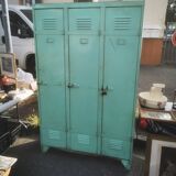 Vintage metal locker cabinet