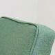 Vintage armchair 366 in solid oak, wool fabric.
