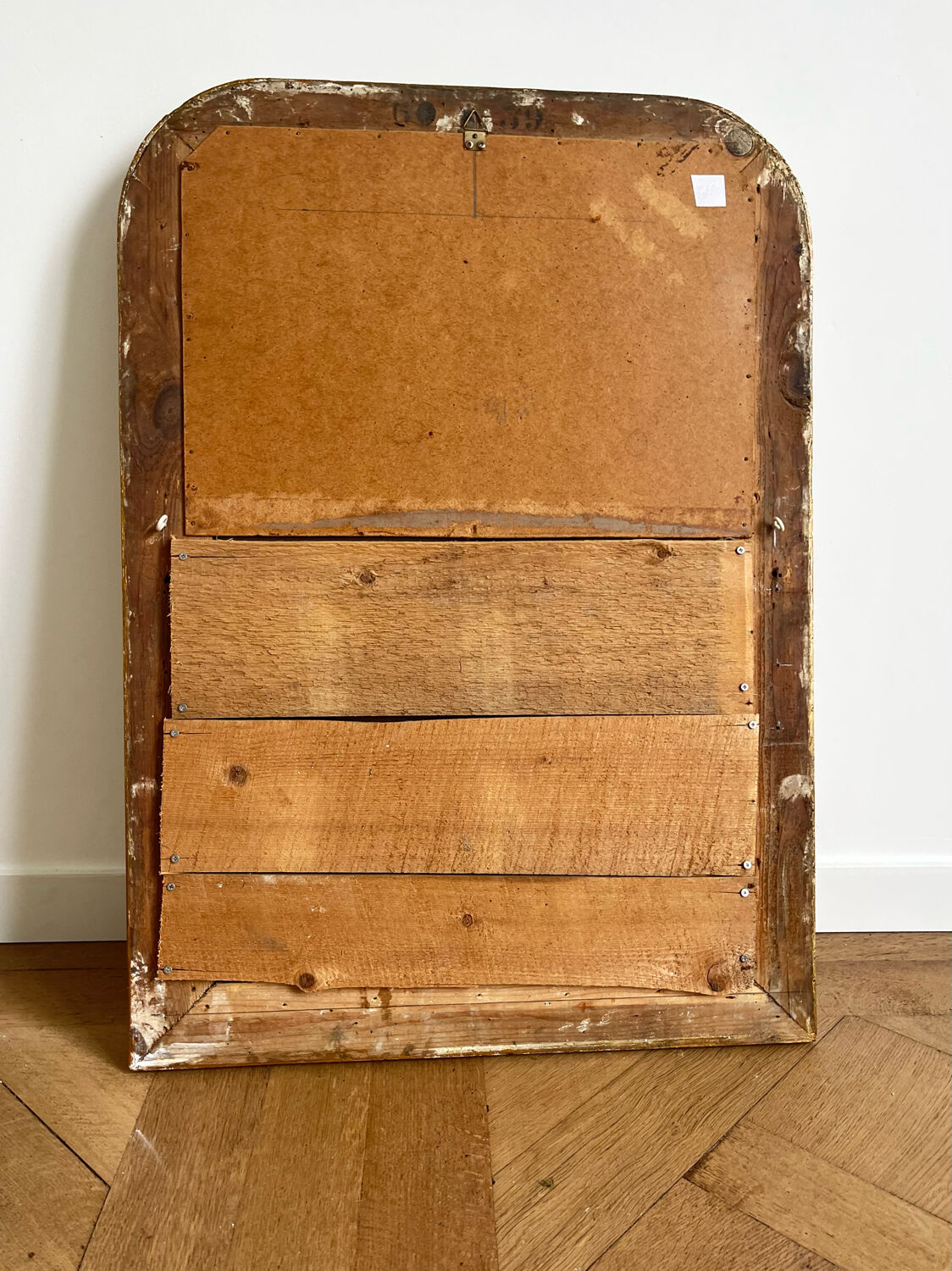 Mirror, former Louis-Philippe carved75 × 53 cm