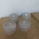 9-piece crystal dessert service