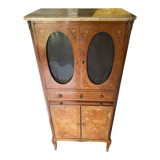 Veneer reading cabinet