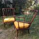 Paire de fauteuils éventail Baumann