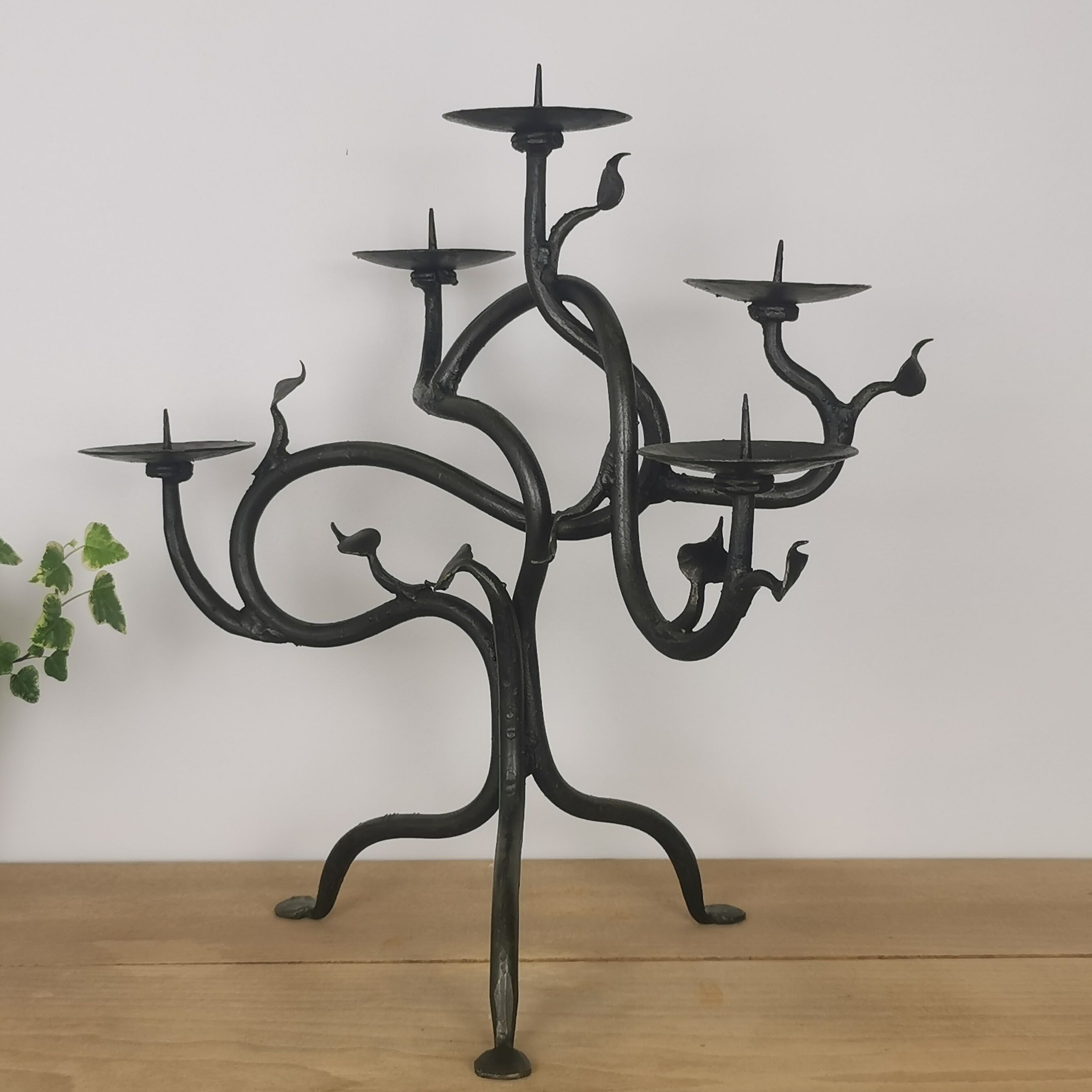 Vintage brutalist chandelier