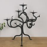 Vintage brutalist chandelier