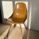 Lot of 6 Eames chairs from the 60s (4 colours) genuine fibreglass + new legs.