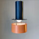 Suspension scandinave Horn Belysning 1960