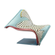 Postmodern "Flying Carpet" Memphis Lounge Chair by simon Desanta for Rosenthal