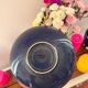 Lot de 6 assiettes creuses bleues