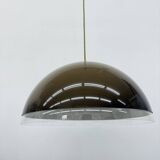 Mushroom hanging lamp brown , 1970s