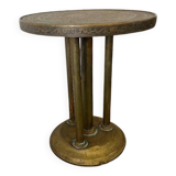 table d'appoint en laiton vintage / table de plantes