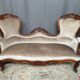 Victorian sofa. Solid mahogany.