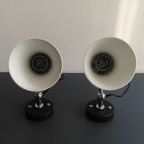 Pair of dialogic wall light circa 1970