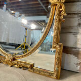 Louis XVI closed-screen mirror