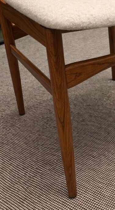 Vintage Scandinavian chair in teak