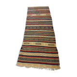 Tapis multicolores en laine