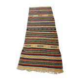 Tapis multicolores en laine