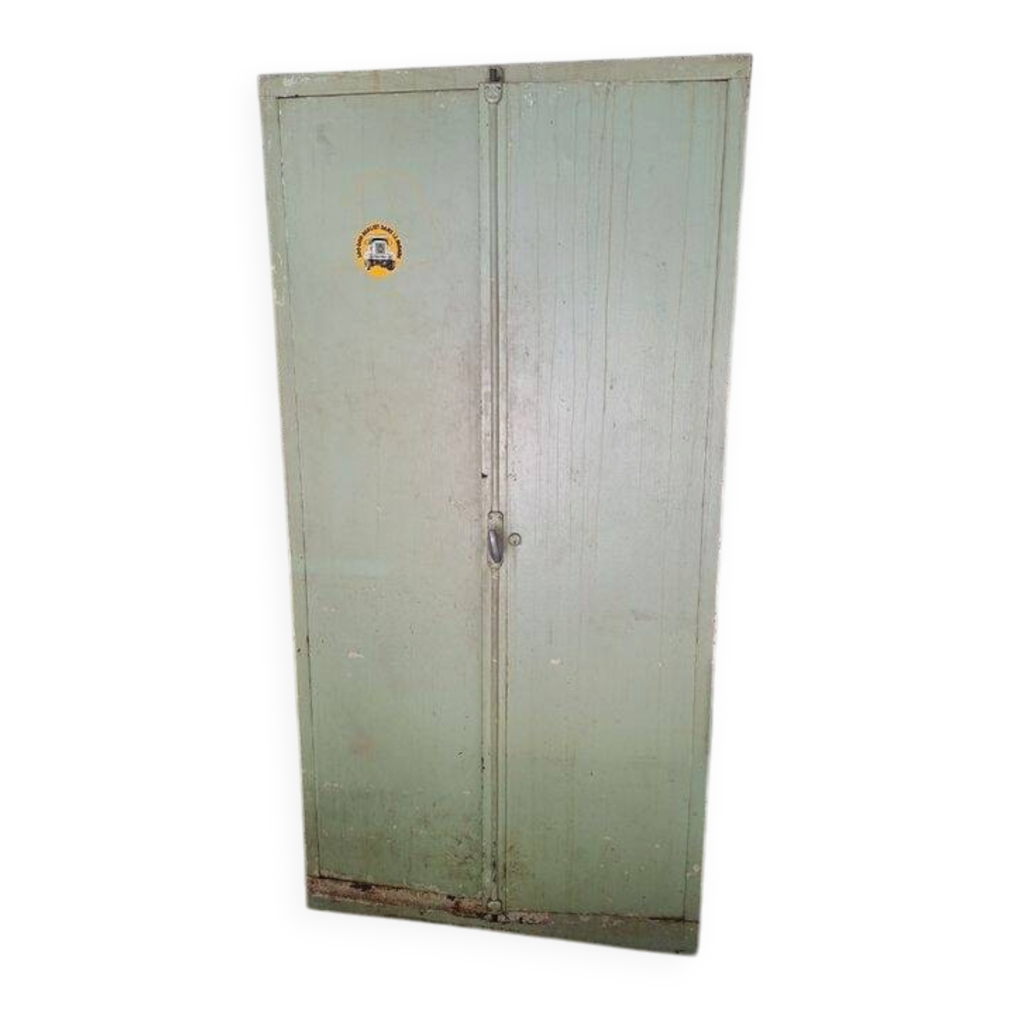 Old industrial wardrobe