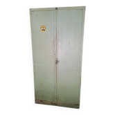 Old industrial wardrobe