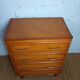 Commode pieds compas, années 60