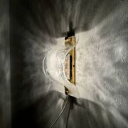 Set of 2 Murano Glass Wall or Ceiling Lamps by Carlo Nason for Mazzega